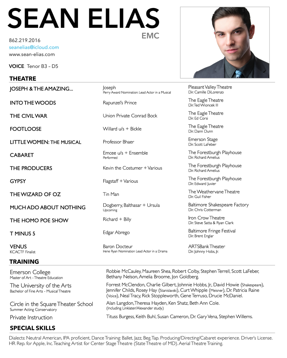 2012 resume styles